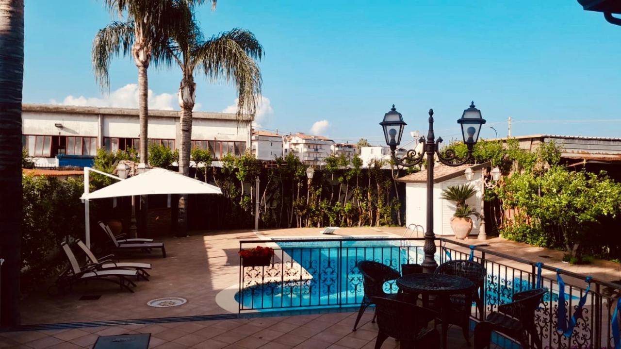 Sofi House-Appartamento In Villa Con Piscina Scafati Dış mekan fotoğraf